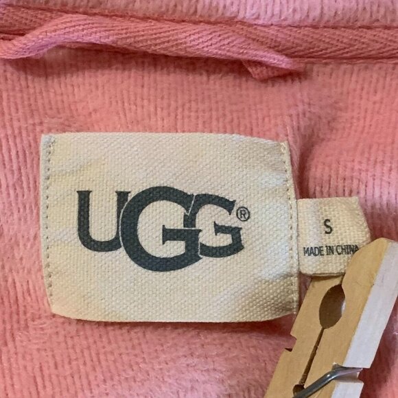 Ugg Women's Blanche II 1095613 Seashell Pink Fleece Wrap Robe Size S - Picture 6 of 13